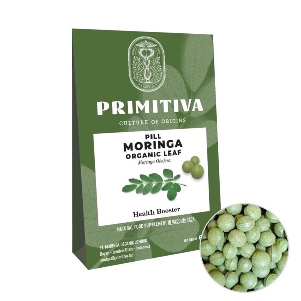 Moringa Leaf - Primitiva Pills