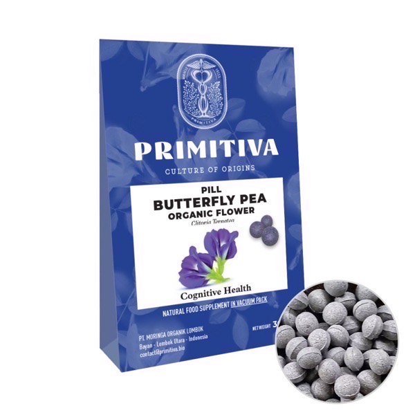 Butterfly Pea Flower - Primitiva Pills