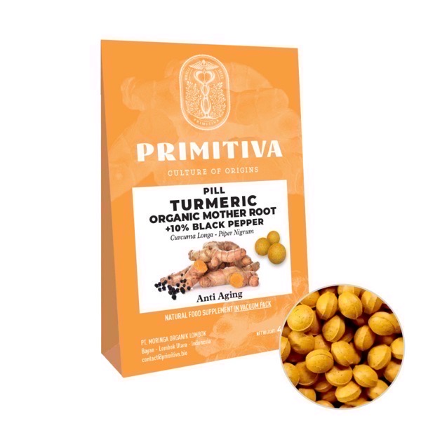 Turmeric Root - Primitiva Pills