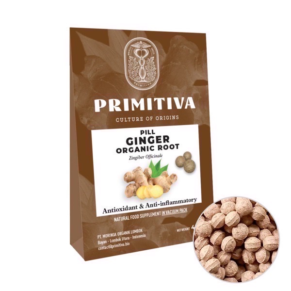 Ginger Root - Primitiva Pills